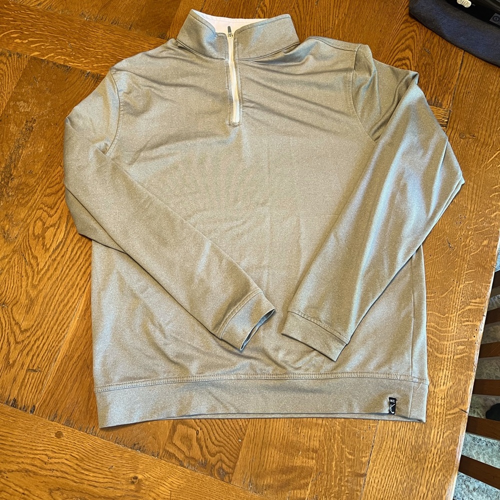 Kenneth Cole Golf Gray 1/2 Zip size men’s S